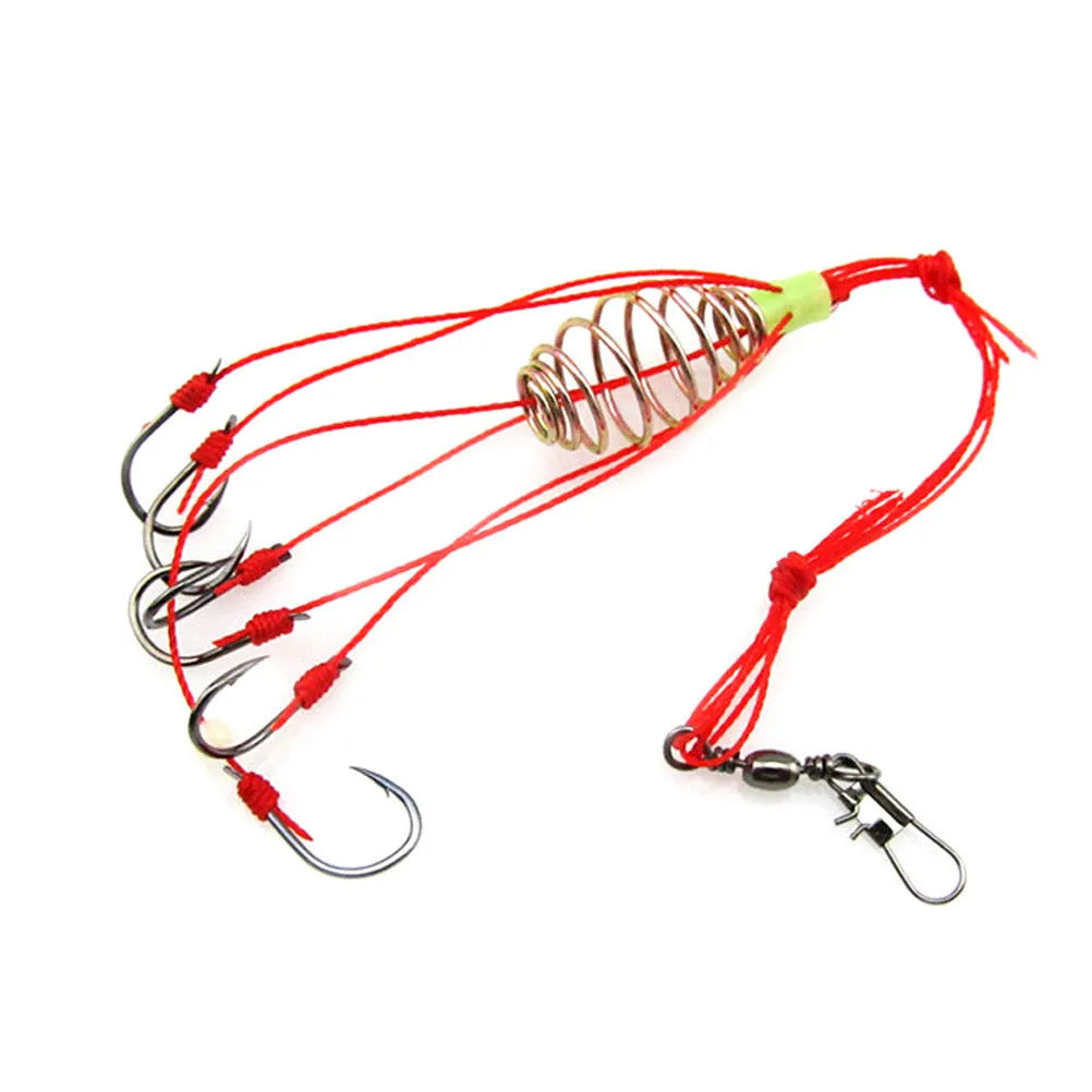 Carbon sea fishing rod accessories set in gift bag with float bracket and line connectors
