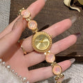Women's quartz watch with 25mm round dial in one of six colour options
