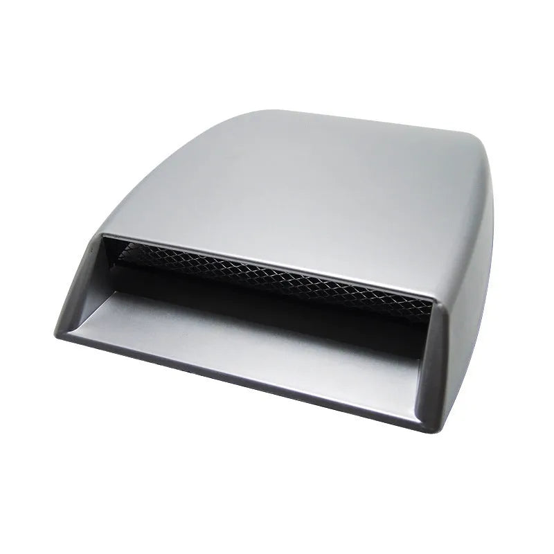 Car decoration vent in black silver or white ABS plastic with 260mm bottom length for vehicle exterior styling