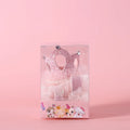 Pet cat wearing princess crown headdress with veil in beige or pink colour option