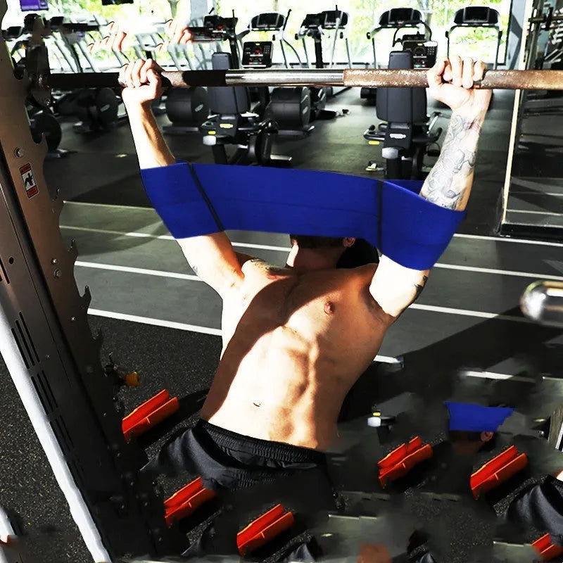Elastic elbow protection bandage for adult boxing and fitness training in multiple colours