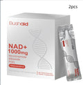 Two-piece bottle set of a liquid anti-aging dietary supplement drink, total 300g.