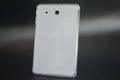Clear transparent white ultra-thin silicone protective case for a tablet.