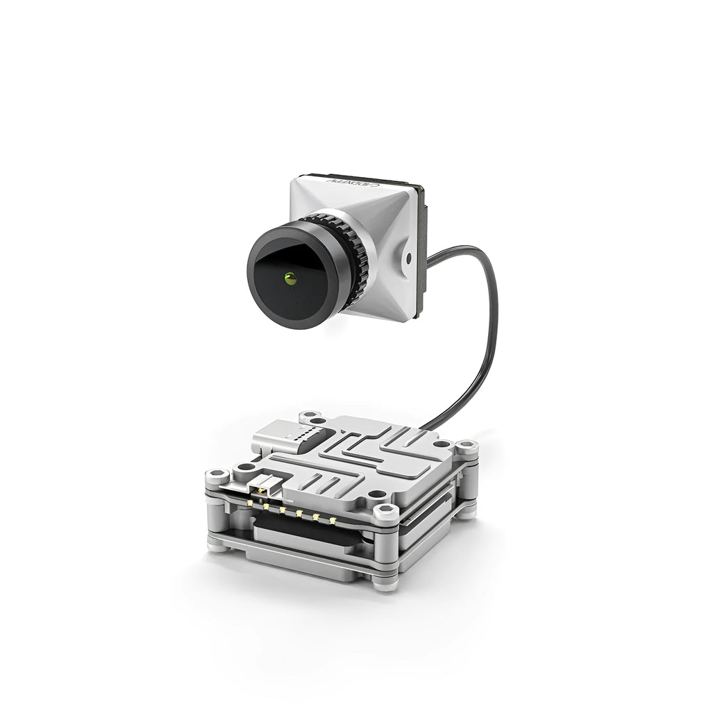 Caddx ADAPTS DJI FPV digital image transmission conversion kit with silver components
