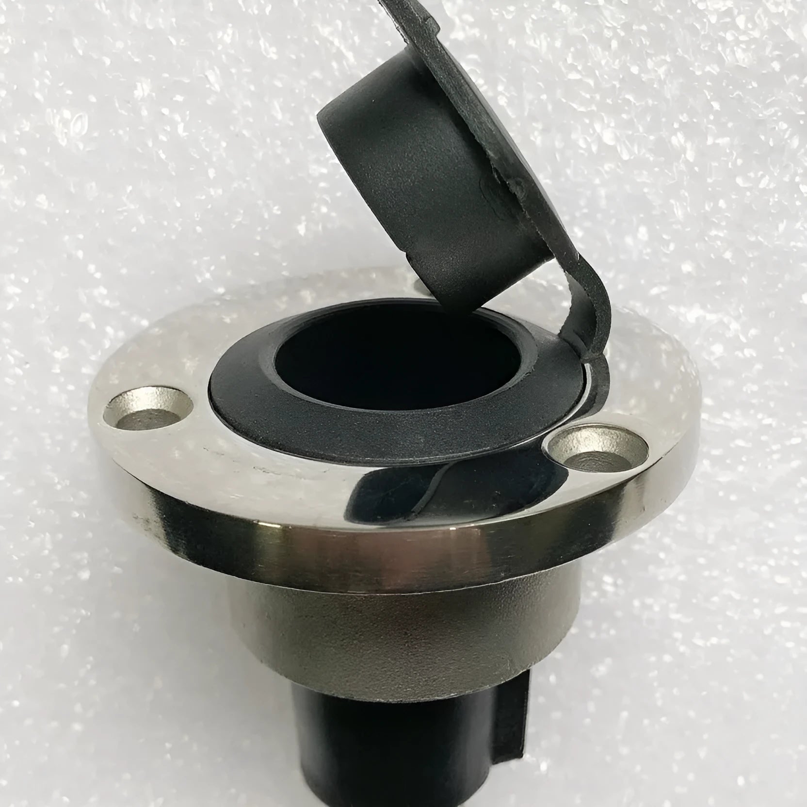 Yacht anchor light ring lamp socket with stainless steel pole and ABS housing for marine lighting