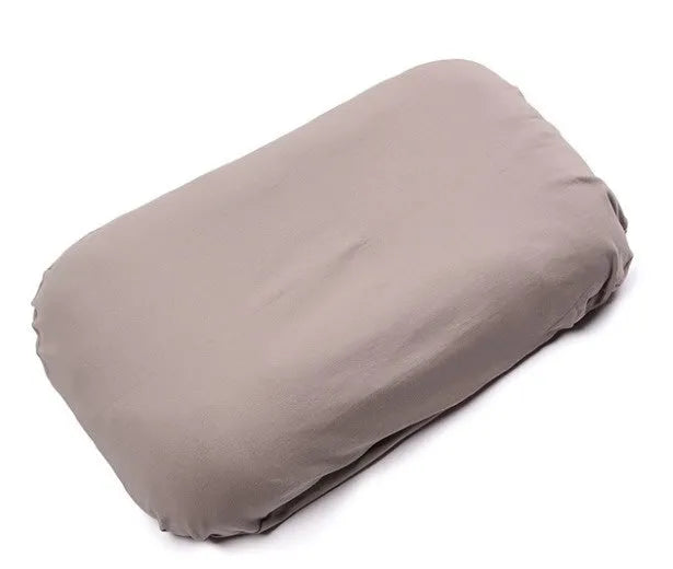 Beige portable cotton baby nest crib for newborns measuring 75cm by 45cm