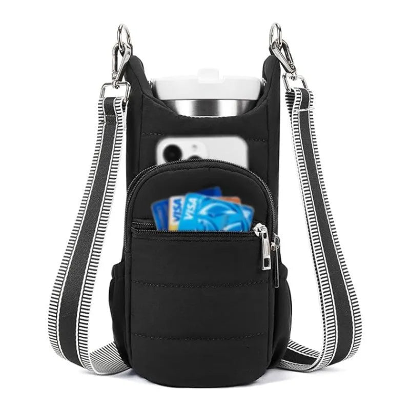 Cloth water bottle bag for bicycles in modern simplicity design