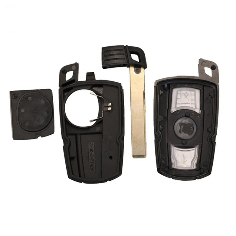 BMW semi-intelligent three-button remote car key blank for CAS3 systems