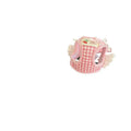 Cotton chest and back hand-holding rope for small dogs in pink or black