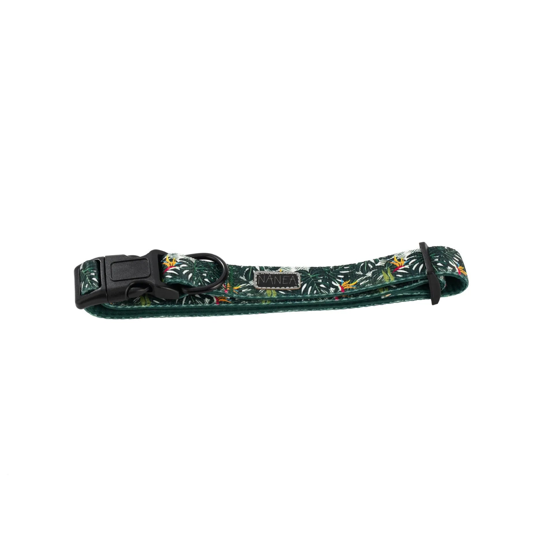 Adjustable cloth pet harness vest with haulage rope, collar, bow tie, triangular scarf, and waste bag in six-piece set