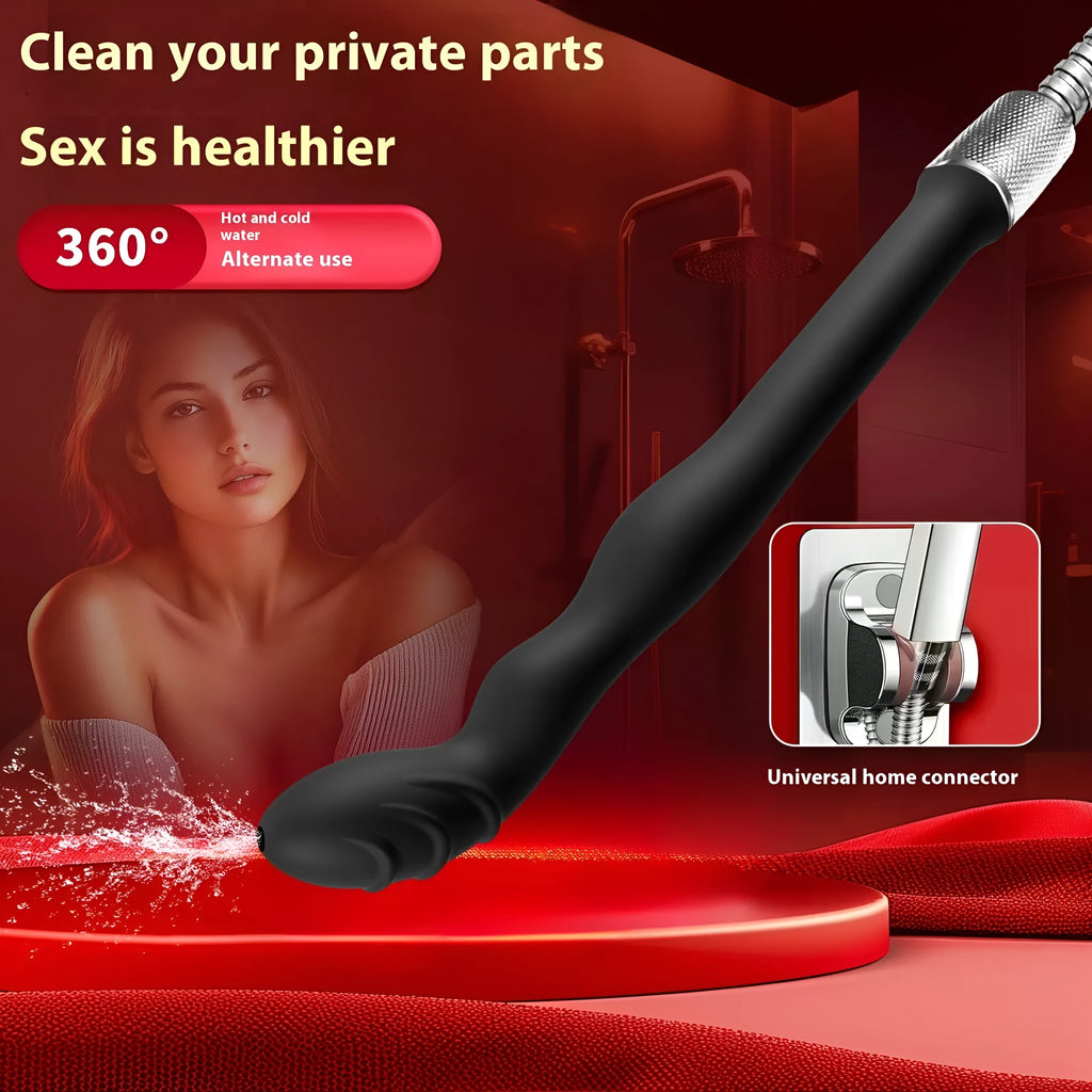 Black silicone hosepipe flusher sausage filler for back court cleaning in two sizes