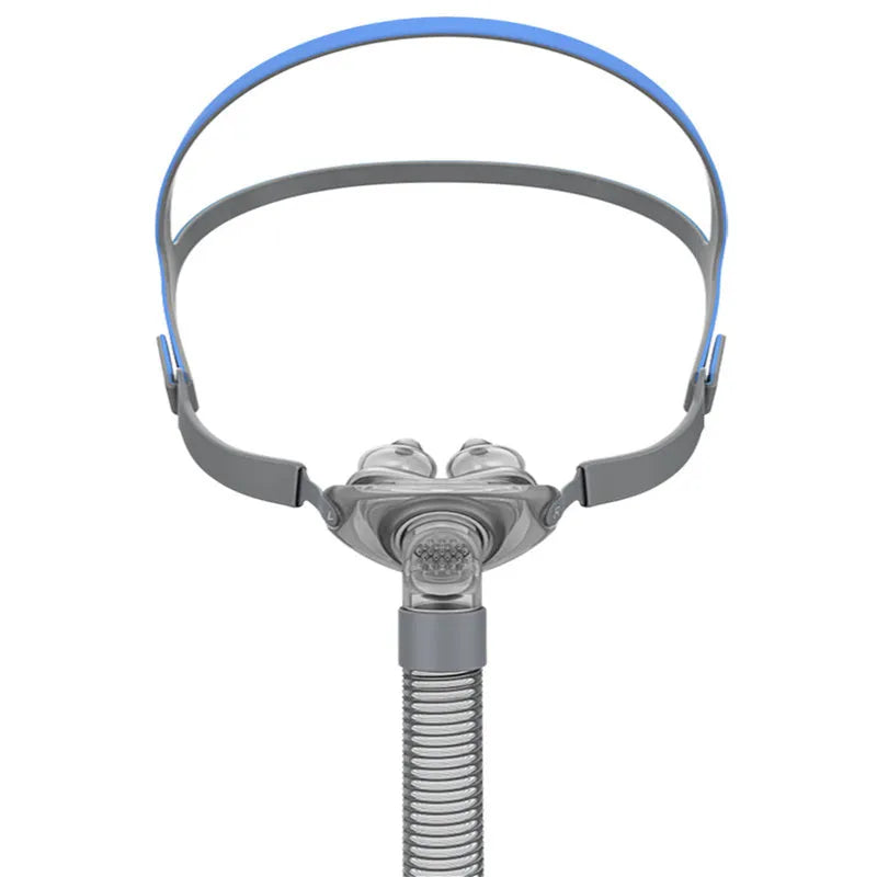 Ventilator nasal mask accessories set with silicone nose pads and adjustable headband