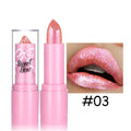 XINGX Diamond Lipstick with sweetheart bow design showing six colour options