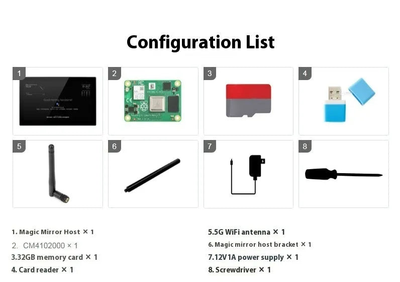 13.3-inch integrated computer voice assistant CM4 main control touch display with ABS construction