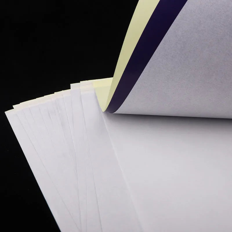 A4 tattoo transfer paper packs for creating stencils with transfer gel