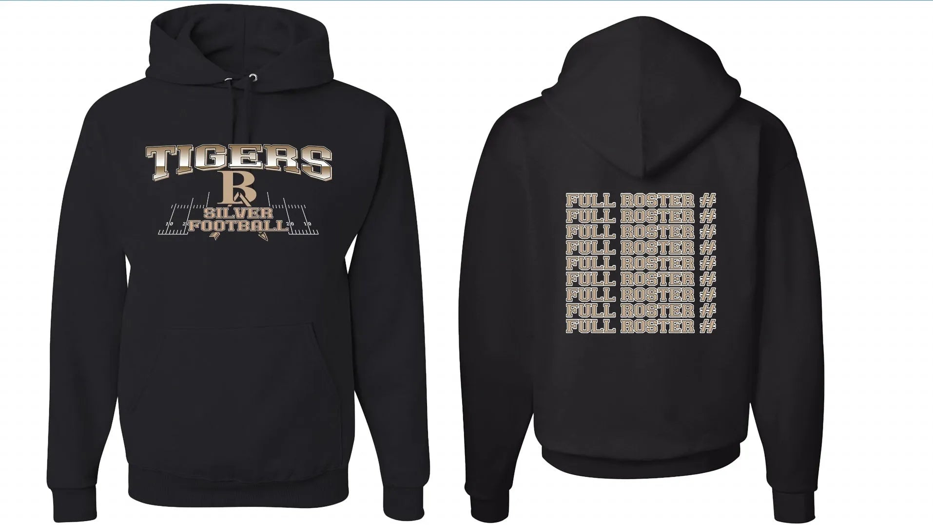 Black drop-shoulder sleeve hoodie in European and American sizing for leisure sports
