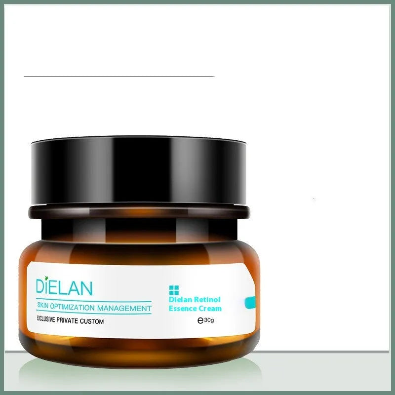 Retinol Cream anti-ageing face moisturiser 30ml pot with squalane and sodium hyaluronate for normal oily dry combination skin