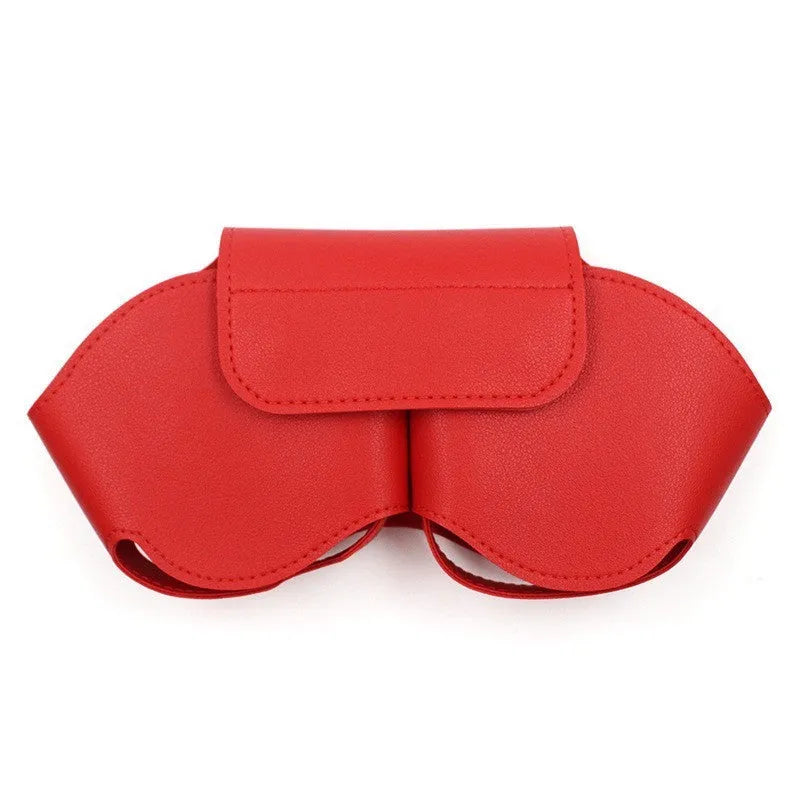 AirPods Max protective case in PU leather with sewn construction