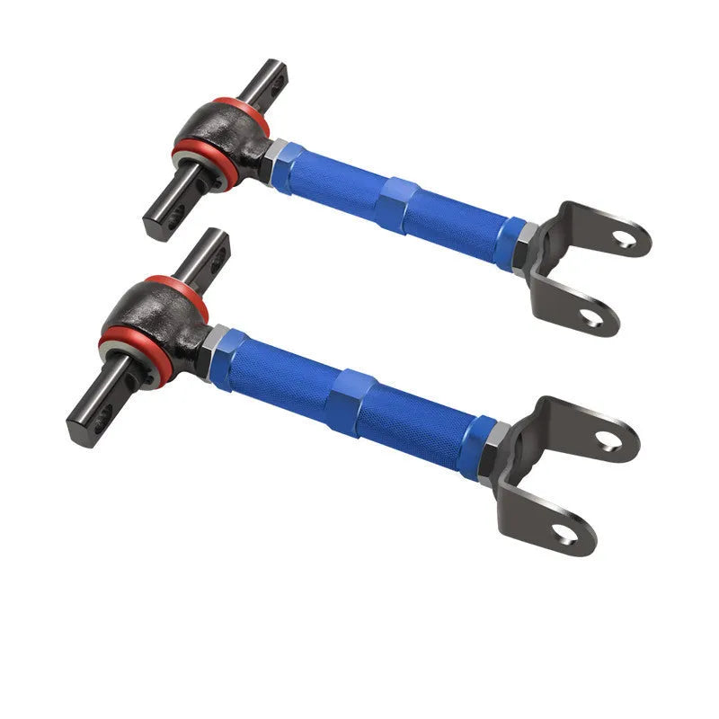 Aluminium alloy rear recliner pull rod for Honda Civic EP3, in blue anodised finish