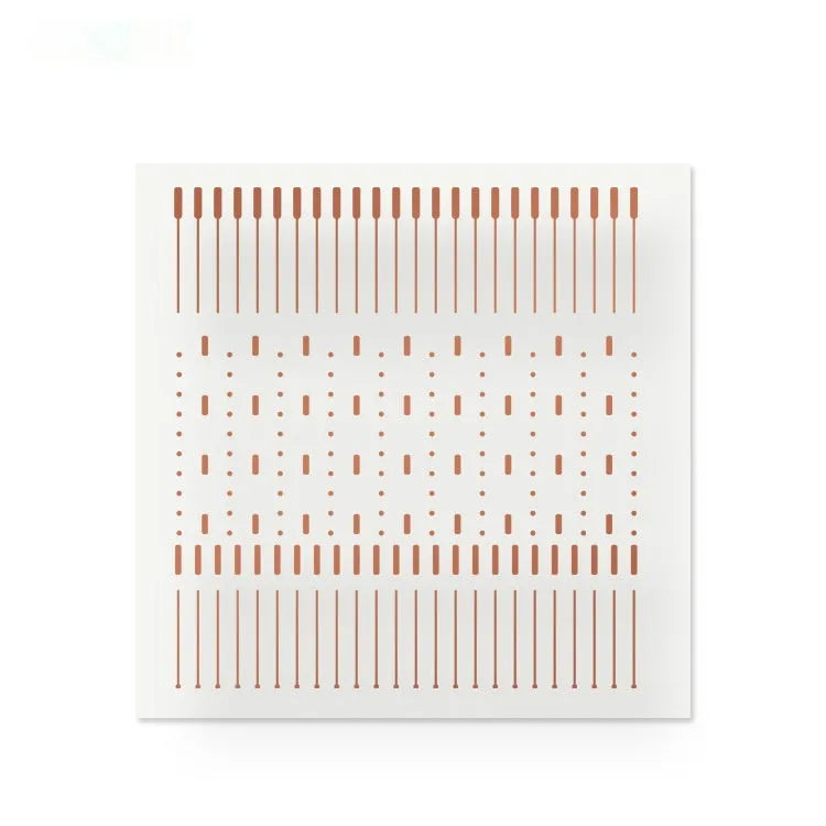 Red copper mobile phone spot welding patch square shape 28mm length 1mm thickness for motherboard repair