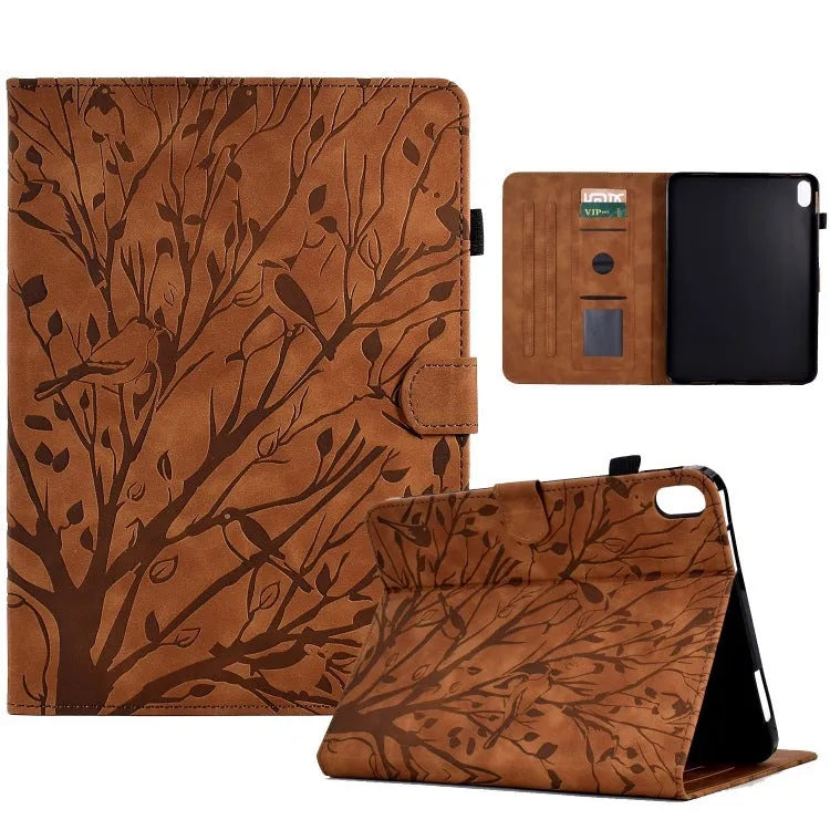 Imitation leather tablet protective case with bracket stand in black colour