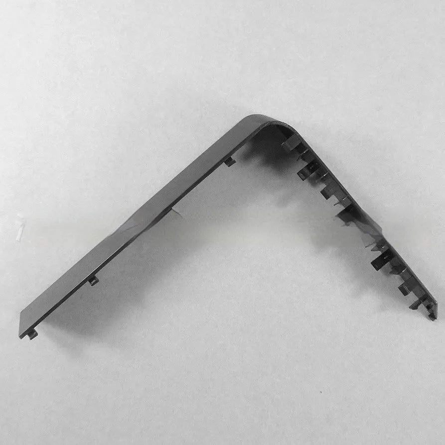 Black and white plastic hard disk baffle cover for PC case installation