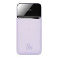 Baseus magnetic wireless power bank 10000mAh with aluminum shell in blue white and purple colors