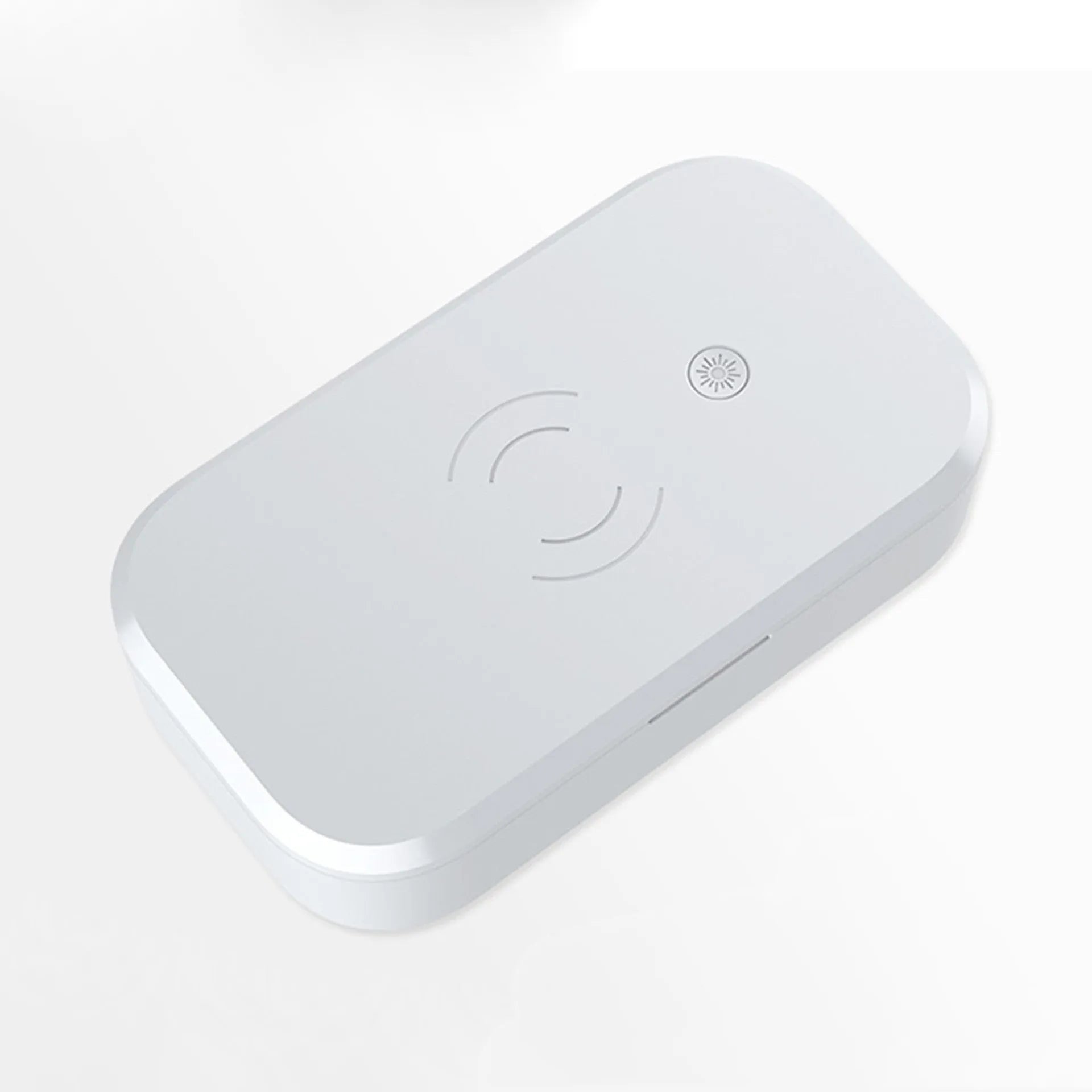 UV disinfection box with wireless charging for nail art tools in white colour option