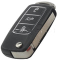 Volkswagen Jetta Golf automatic key shell replacement housing in five colour options