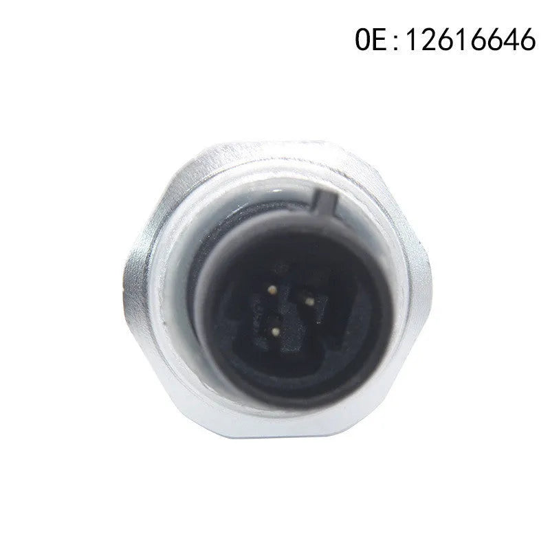 Silver metal automotive fuel pressure sensor for GM 12616646 12677836 D1846A replacement