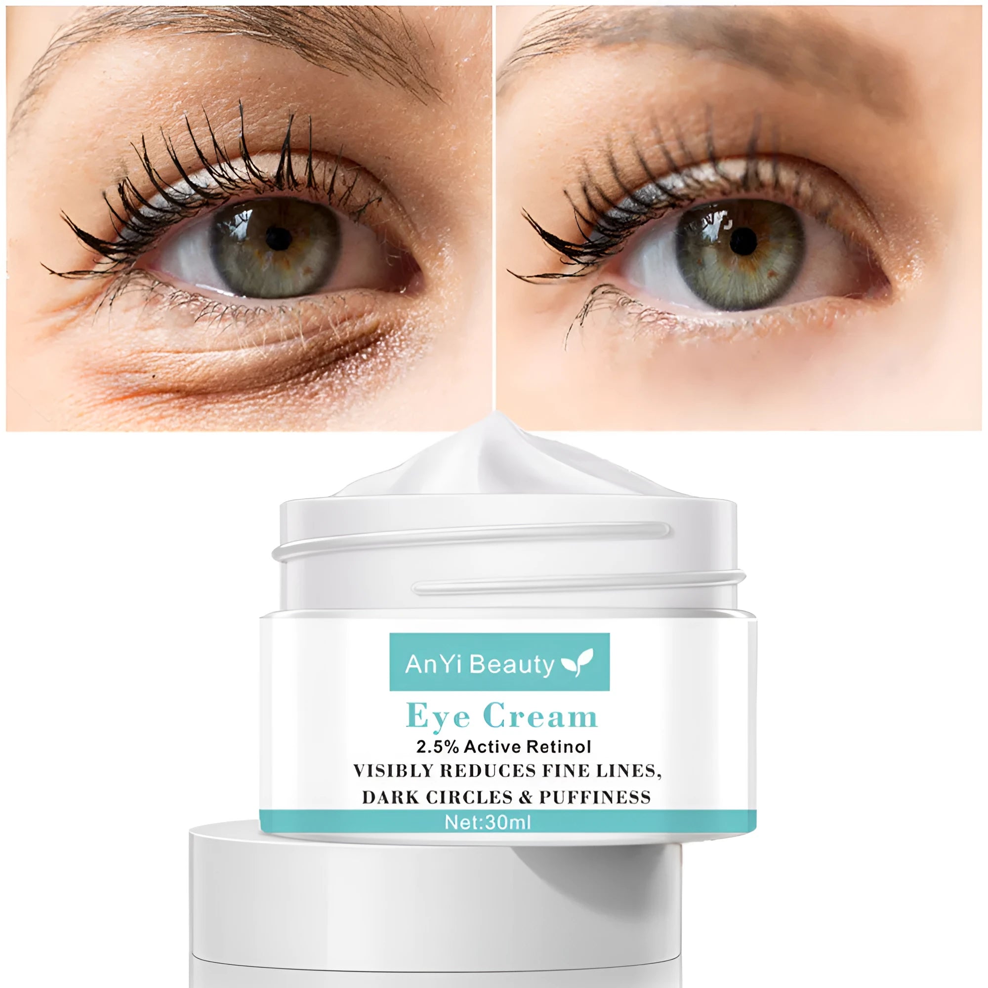 Beauty Eye Cream 30ml jar for women's eye area skincare