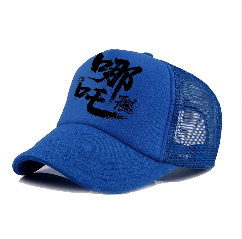 Men's solid colour polyester baseball cap in black, blue, green, grey, pink, or white.