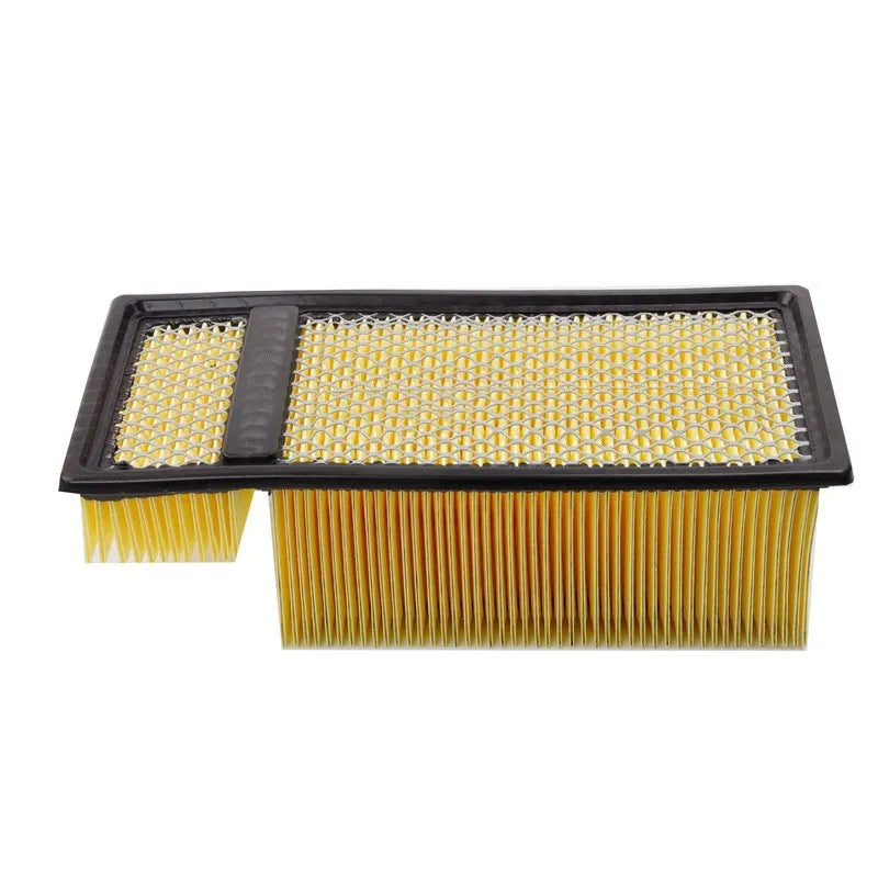 Dodge Ram pickup air filter cartridge showing 12mm thread connection and 10mm sealing ring