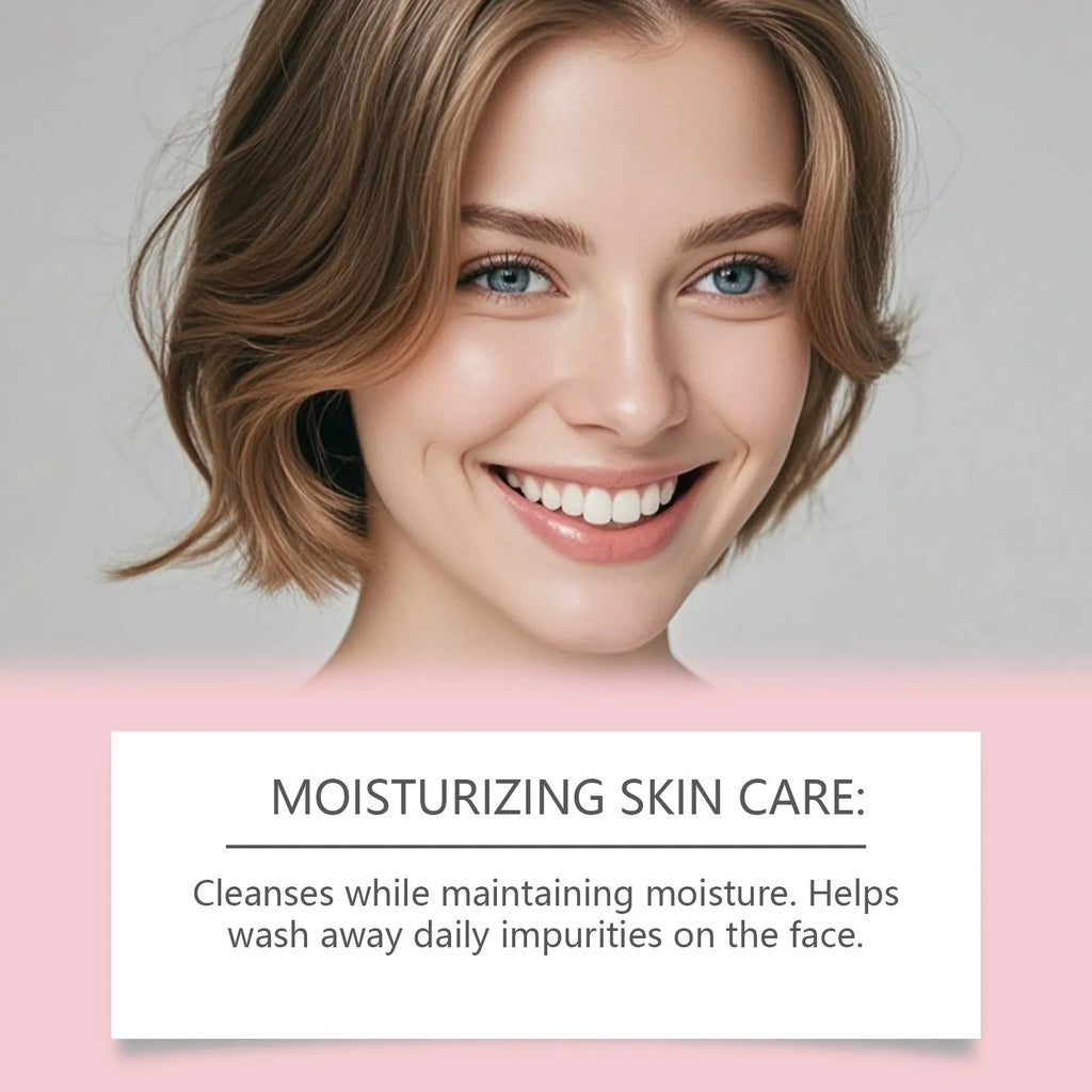 Watermelon Foam Facial Cleanser 100g tube for acne care, plastic packaging 4.6x4.6x14.6cm