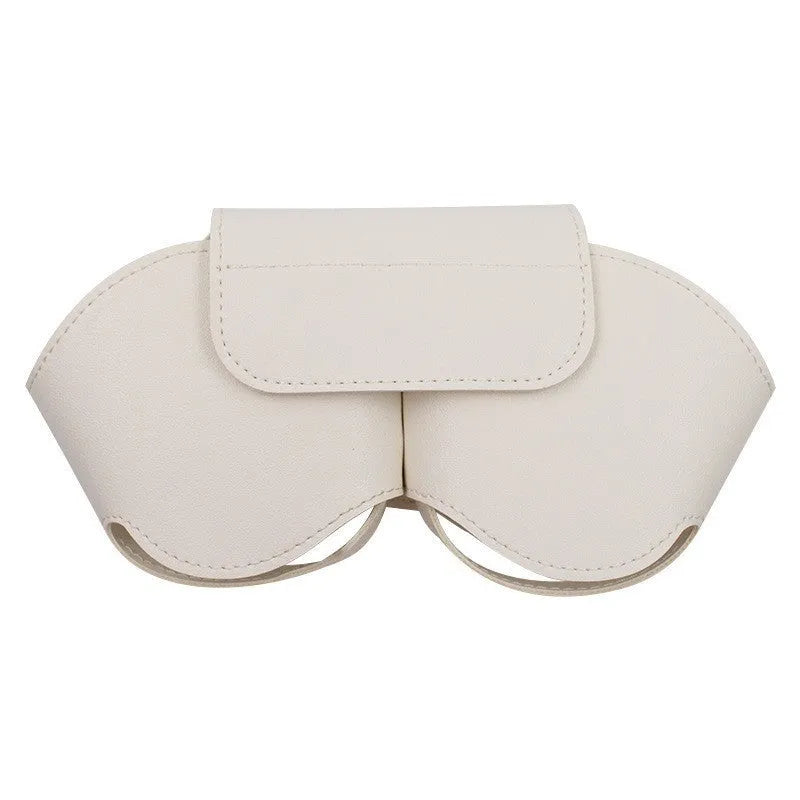 AirPods Max protective case in PU leather with sewn construction