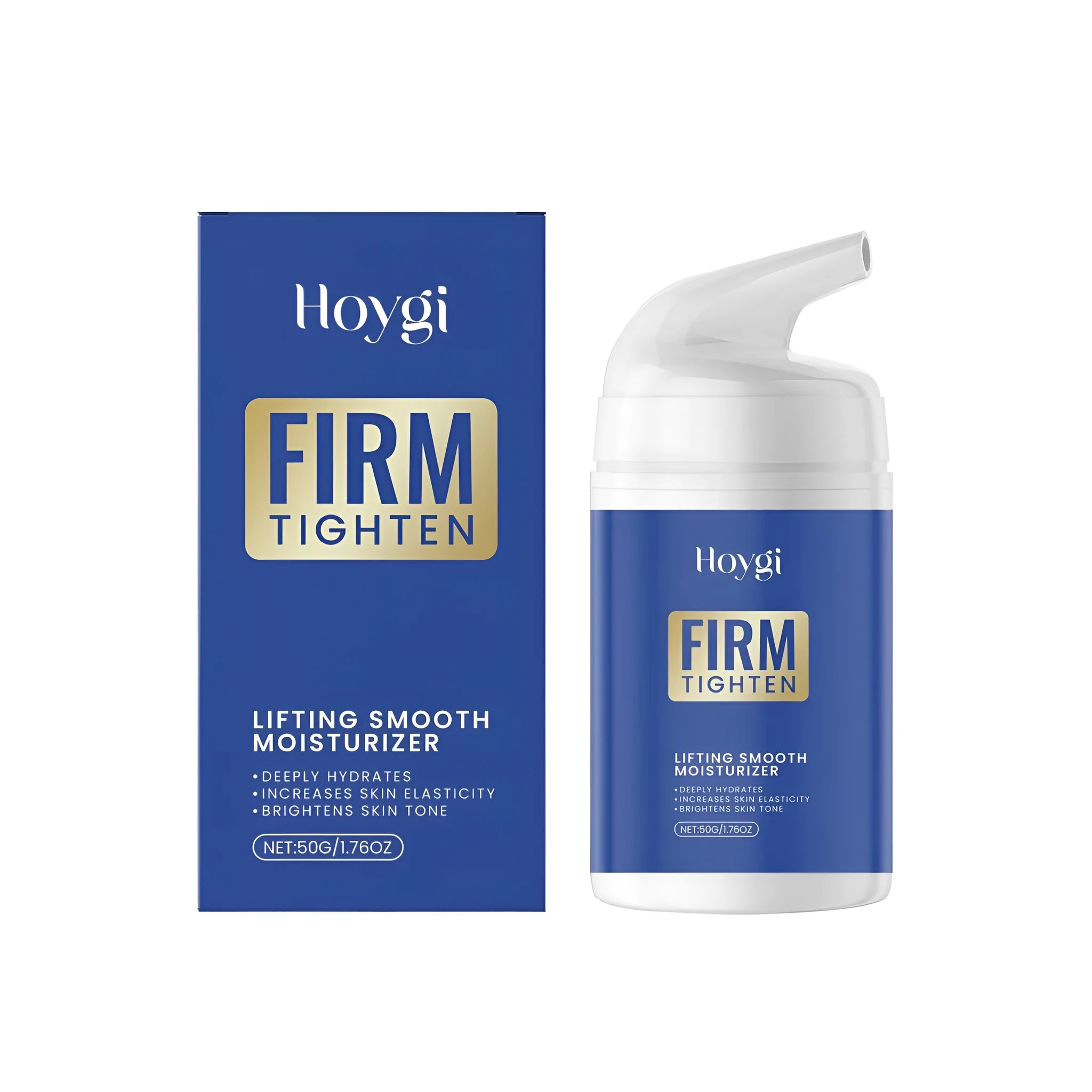 50g jar of moisturising cream with hyaluronic acid and shea butter