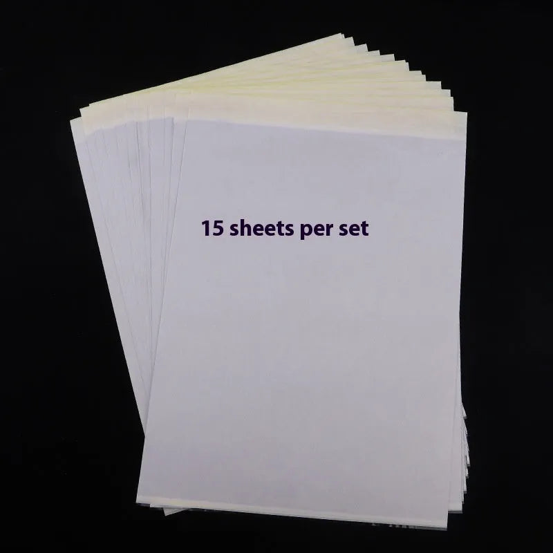 A4 tattoo transfer paper packs for creating stencils with transfer gel