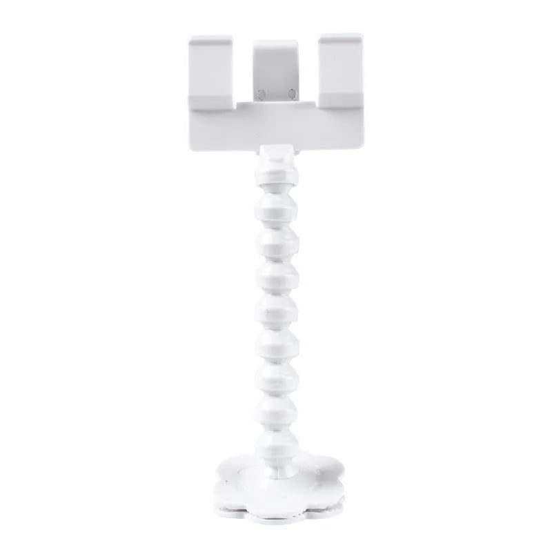 Black pet photography tool with phone clamp and treat holder for cat and dog photography