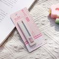 Small plastic art knife for package and box cutting in five colour options