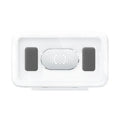 Waterproof phone holder for bathroom and kitchen with touch screen and anti-fog window