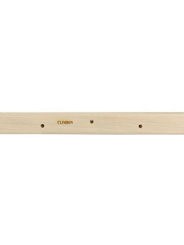 Three wooden fingerboards for grip strength training in different lengths