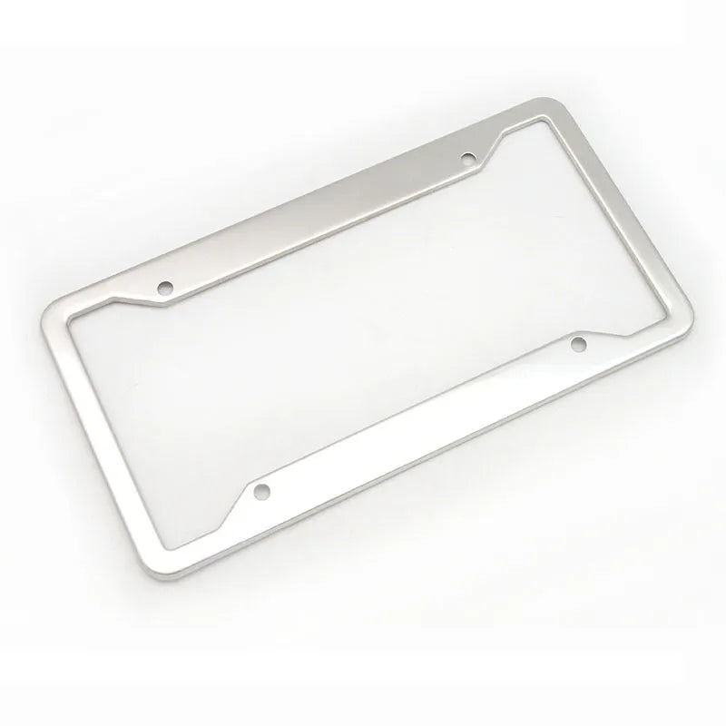 Aluminium alloy stainless steel license plate frame in 200x150mm size