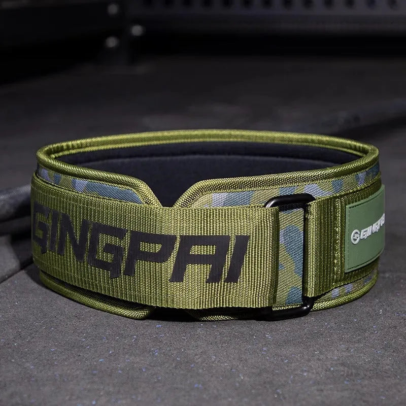 Abdominal exercising band and waist protection belt for weightlifting in various colours and sizes