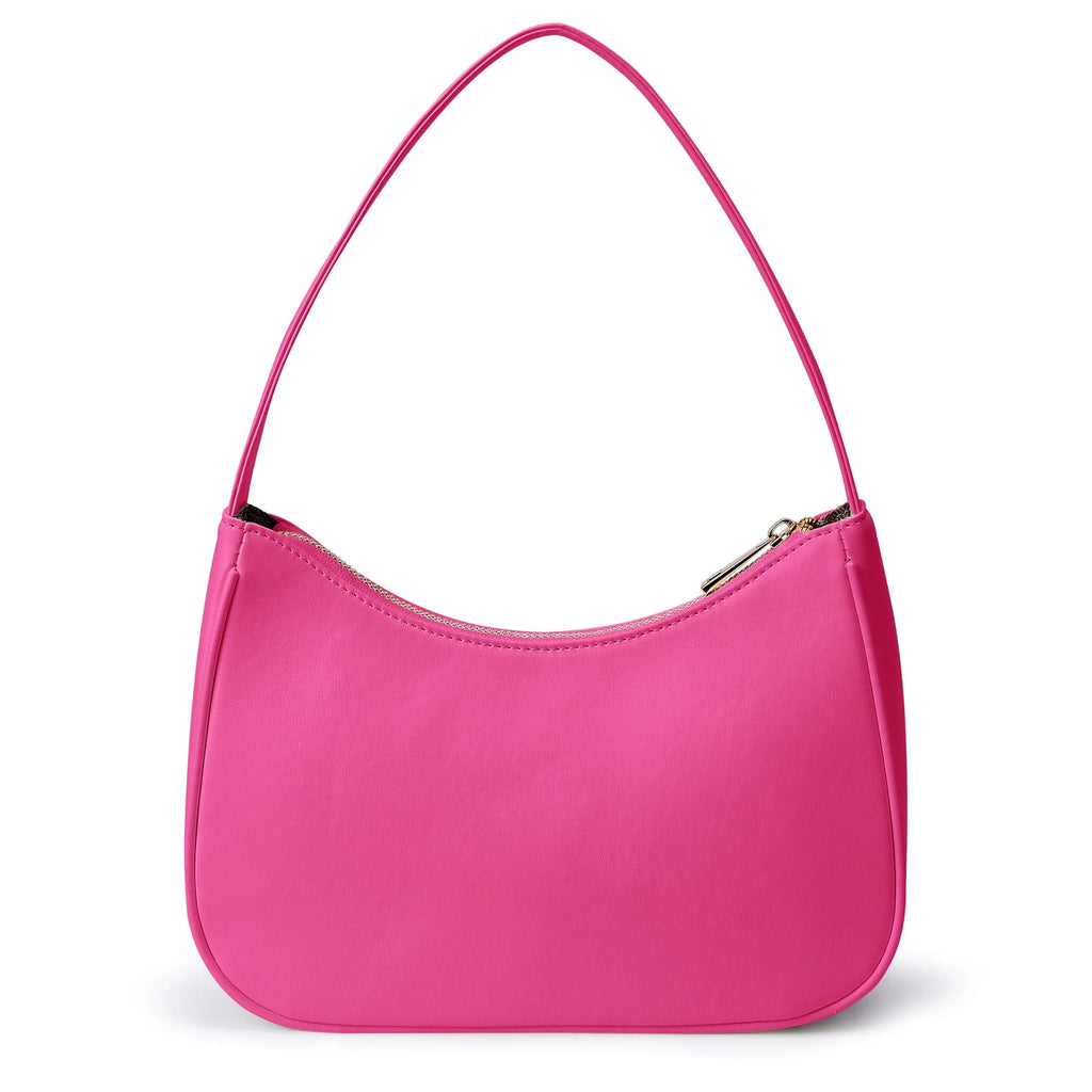 Retro style waterproof shoulder bag made from PU leather in various colour options