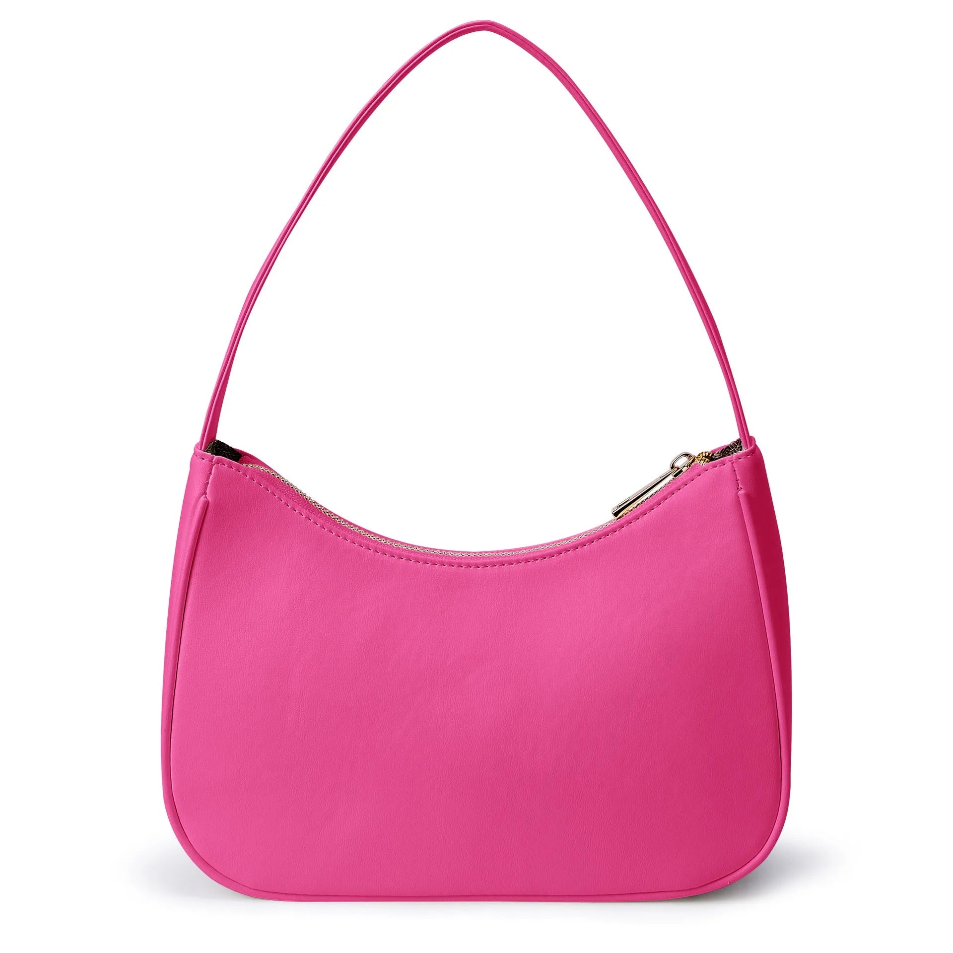 Retro style waterproof shoulder bag made from PU leather in various colour options