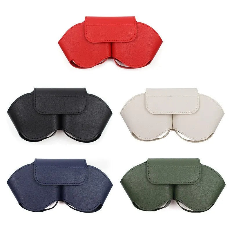 AirPods Max protective case in PU leather with sewn construction