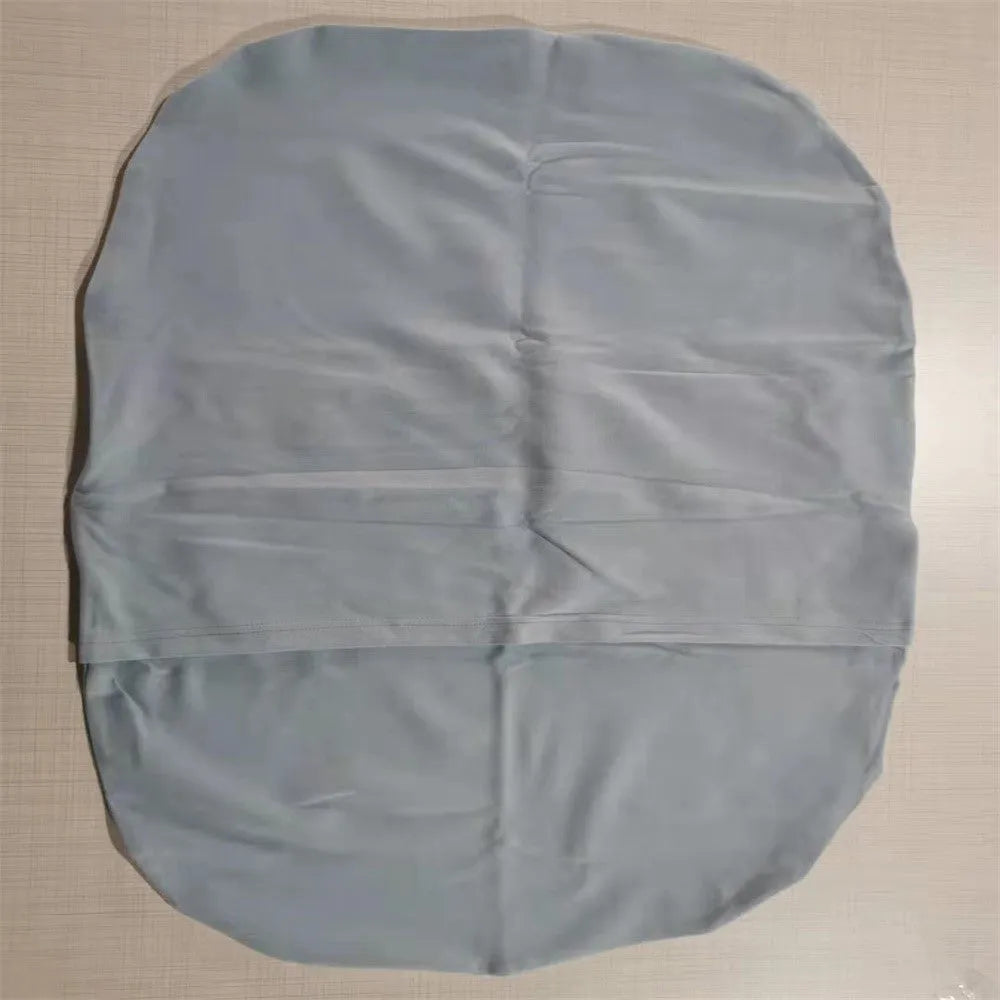 Beige portable cotton baby nest crib for newborns measuring 75cm by 45cm