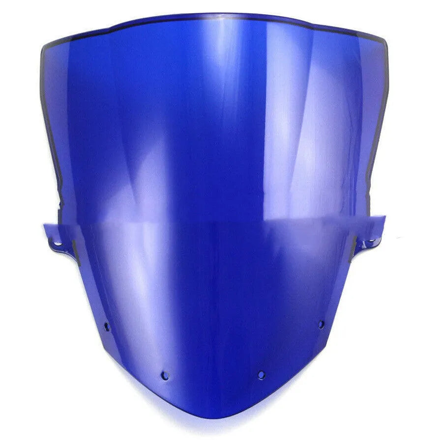 Motorcycle windscreen for Kawasaki ZX-6R 636 and ZX-10R in blue and brown tint options