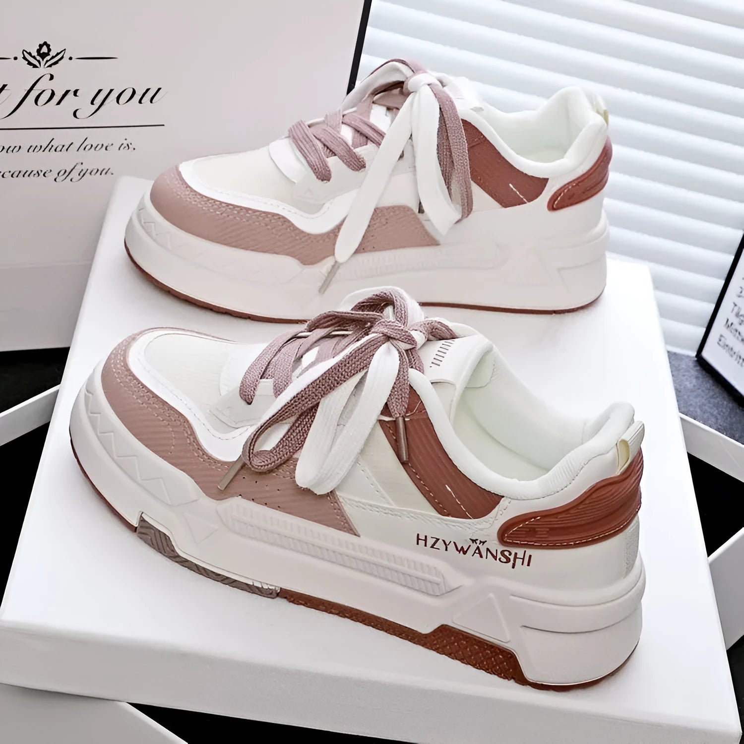 Children's board shoes with thick soles, cross shoulder straps, and round toe design in beige colour