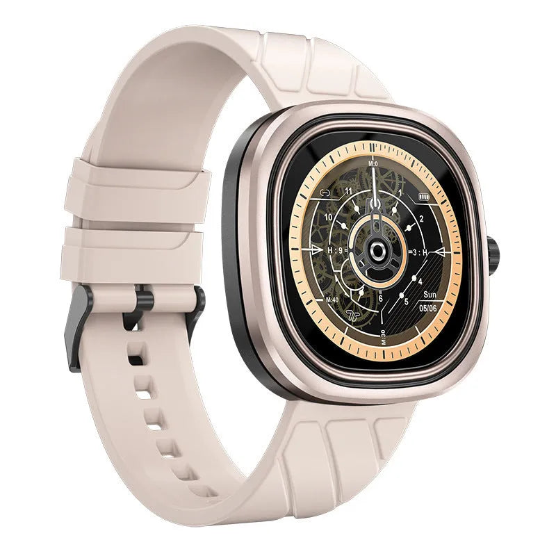 Smart bracelet sports watch with 1.32-inch touch screen display on silicone wristband